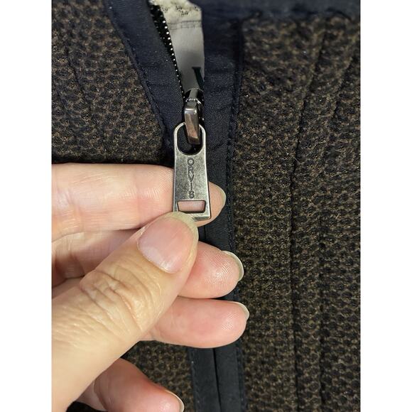 Orvis Sweater Men's XL Brown Quarter Zip Sherpa Fleece Lined Pullover Outdoors - Picture 4 of 10